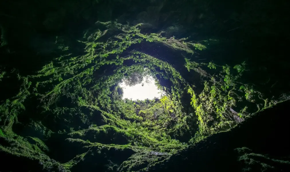 Algar do Carvao Cave - Adventure in Terceira, Azores